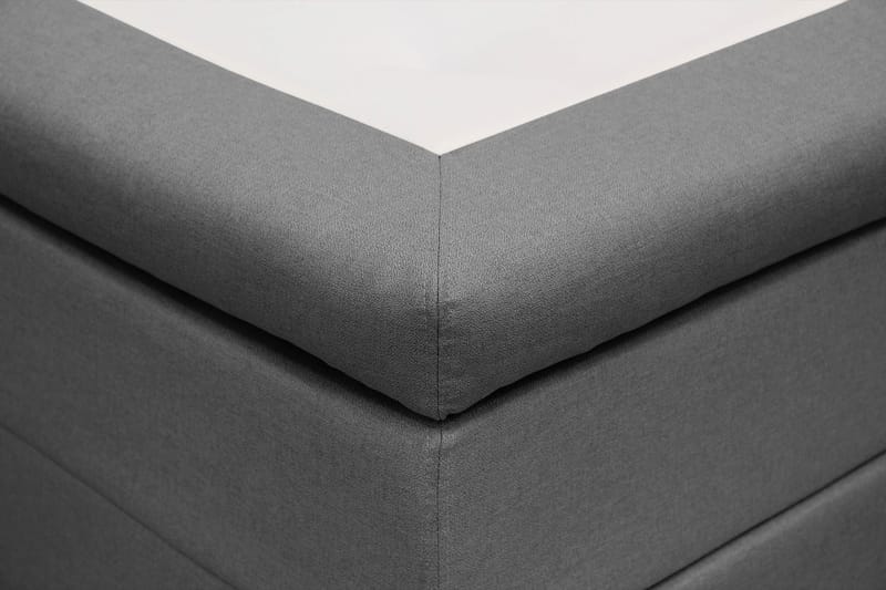 Hilton Kontinentalsäng 180x200 cm - Grå - Products - Möbler - Säng - Kontinentalsäng