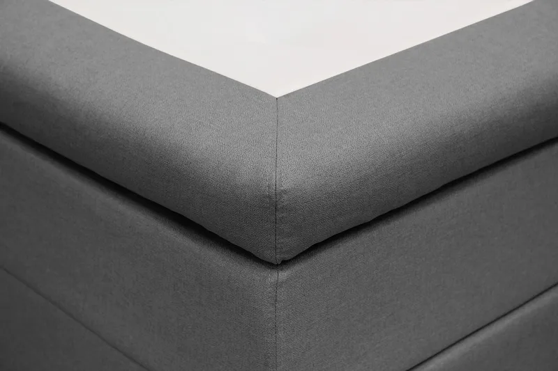 HVILA Classic Komplett Sängpaket 160x200 cm Kontinentalsäng med diamant sänggavel - Grå - Products - Möbler - Säng - Enkelsäng
