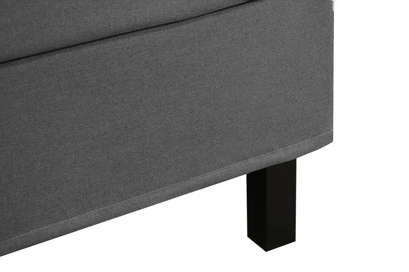 HVILA Classic Komplett Sängpaket 160x200 cm Kontinentalsäng med diamant sänggavel - Grå - Products - Möbler - Säng - Enkelsäng