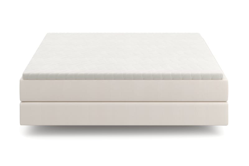 HVILA Premium Kontinentalsäng 180x200 cm med svävande effekt inkl. Bäddmadrass i Polyeterskum Mjuk/Medium med Tvättbar klädsel - Mjuk/Medium - Products - Möbler - Säng - Komplett sängpaket