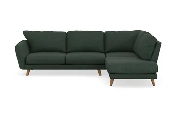 Trend Lyx 4-sits Högervänd L-formad Schäslongsoffa i Manchester