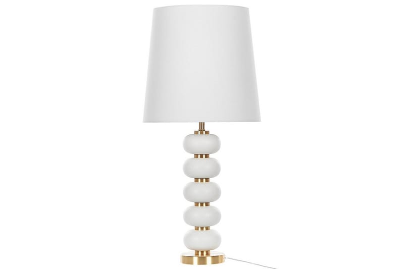 Laros Bordslampa 80 cm E27 - Vit/Guld - Products - Belysning - Lampor & belysning inomhus - Sovrumslampa - Sänglampa - Sängbordslampa