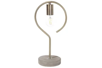 Narcissus Bordslampa 40 cm E27 - Mässing/Grå - Products - Belysning - Lampor & belysning inomhus - Sovrumslampa - Sänglampa - Sängbordslampa