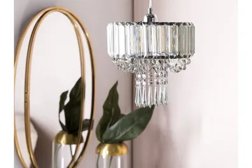 Adorn Ljuskrona 24 cm - Transparent - Products - Belysning - Lampor & belysning inomhus - Taklampa & takbelysning - Kristallkrona & takkrona