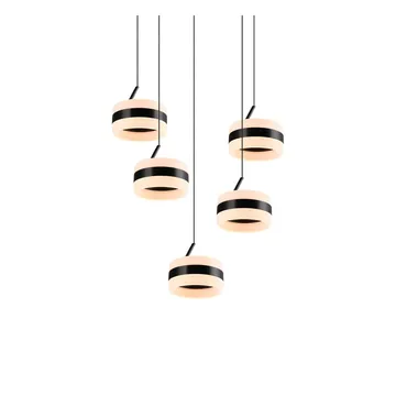 Pendel TRIO Dios - 5 lampor, Mattsvart - Products - Belysning - Lampor & belysning inomhus - Taklampa & takbelysning - Kökslampa & taklampa kök