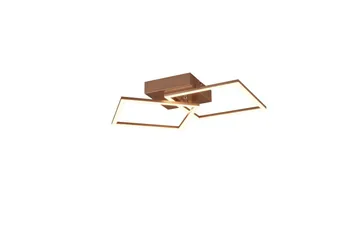 Taklampa TRIO Trail 2-del, Kaffebrun - 2-del, Kaffebrun - Products - Belysning - Lampor & belysning inomhus - Taklampa & takbelysning - Takplafond