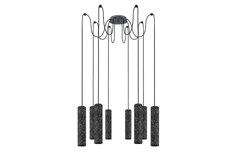 Takpendel Eglo Mentalona Antracit Terrazzo med 8 Lampor - Products - Belysning - Lampor & belysning inomhus - Taklampa & takbelysning - Pendellampa & hänglampa