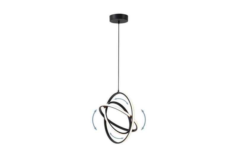 Takpendel Eglo Retornio Svart/Vit 50 cm - 50 cm - Products - Belysning - Lampor & belysning inomhus - Taklampa & takbelysning - Pendellampa & hänglampa