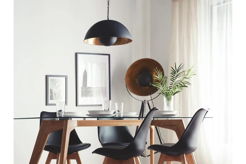 Thames Ii Taklampa 50 cm, Svart