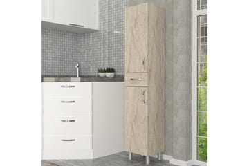 Högskåp till badrum Namo Högskåp Badrum Beige - Products - Förvaring - Badrumsförvaring - Badrumsskåp