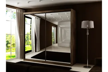 Dunkra Garderob m. Spegel 200x200 cm - Products - Förvaring - Garderober & garderobssystem