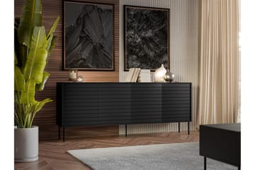 Belonger Byrå 200 cm - Svart - Products - Förvaring - Förvaringsmöbler - Byrå