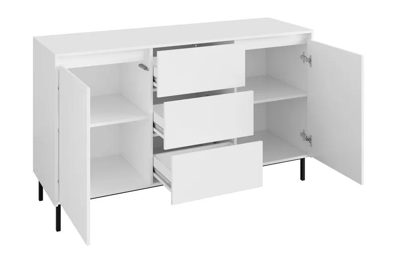 Bjurholm Byrå 153 cm - Svart - Products - Förvaring - Förvaringsmöbler - Byrå