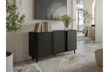 Clement Byrå 151 cm - Svart - Products - Förvaring - Förvaringsmöbler - Byrå