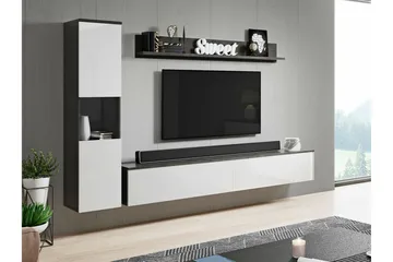 Galbally Möbelset För Vardagsrum - Vit - Products - Förvaring - Förvaringsmöbler - Möbelset för vardagsrum