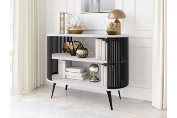 Galia Skänk 120x40 cm - Svart/Vit - Products - Förvaring - Förvaringsmöbler - Sideboard & skänk