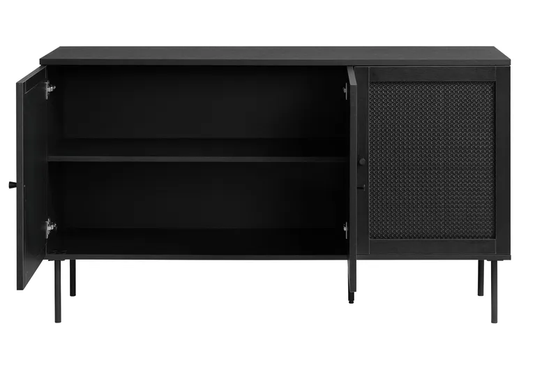 Kamello Sideboard 140 cm, Svart