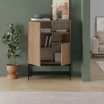 Kenvor Sideboard 90x125x40 cm - naturlig ek trä svart svart - Products - Förvaring - Förvaringsmöbler - Sideboard & skänk