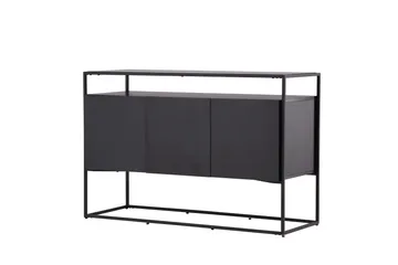 Kingsport Garderob 120x80 cm - Svart - Products - Förvaring - Förvaringsmöbler - Sideboard & skänk