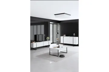 Luxe Konsollbord 160 cm - Vit/Svart - Products - Förvaring - Förvaringsmöbler - Sideboard & skänk