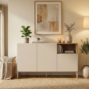 Morlen Konsol 140x80x41,8 cm - santsten naturlig ek - Products - Förvaring - Förvaringsmöbler - Sideboard & skänk