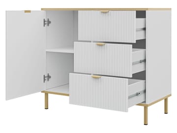 Salmor Skänk 91x42 cm - Vit - Products - Förvaring - Förvaringsmöbler - Sideboard & skänk