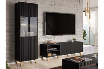 Strontian Möbelset För Vardagsrum Scandinavian Choice Black - Products - Förvaring - Förvaringsmöbler - Möbelset för vardagsrum