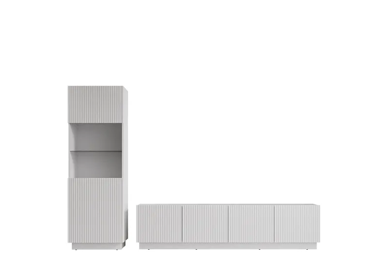 Torvalen Möbelset För Vardagsrum, Vit