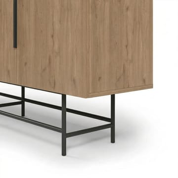 Truvia Konsol 200x77,9x40 cm - Natural Oak och svart - Products - Förvaring - Förvaringsmöbler - Sideboard & skänk