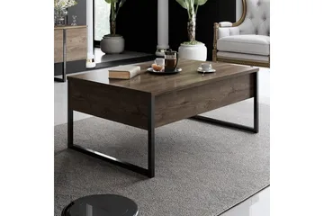 Vardagsrum Möbelset Masafumie Set Valnöt / Svart - Valnöt / Svart - Products - Förvaring - Förvaringsmöbler - Möbelset för vardagsrum