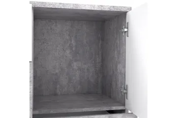 Waunifor Byrå 125 cm - Vit/Grå - Products - Förvaring - Förvaringsmöbler - Byrå