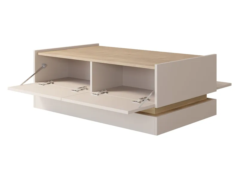 Zelric Möbelset För Vardagsrum - Beige - Products - Förvaring - Förvaringsmöbler - Möbelset för vardagsrum