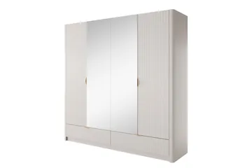 Forba Garderob med Spegel 213x209 cm - Vit - Products - Förvaring - Garderober & garderobssystem