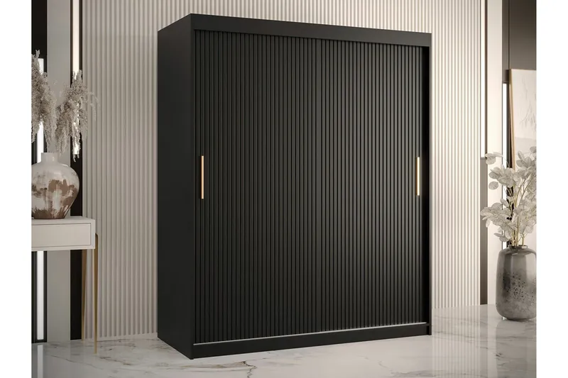 Dunvegan Garderob - Svart - Products - Förvaring - Garderober & garderobssystem - Garderobsskåp