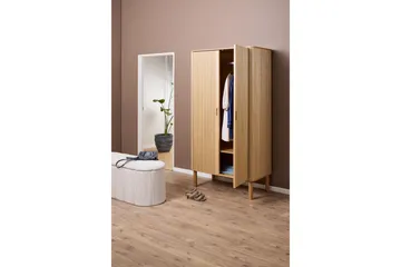 Samay Garderob 100x200 cm - Natur - Products - Förvaring - Garderober & garderobssystem - Garderobsskåp
