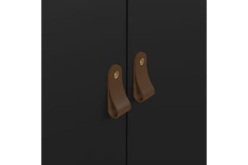 Vallvidera Garderob 150x199 cm - Svart - Products - Förvaring - Garderober & garderobssystem - Garderobsskåp