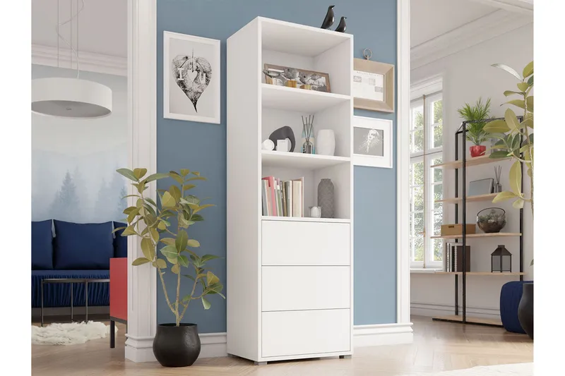 Bokhylla - Vit - Products - Förvaring - Hylla - Bokhylla