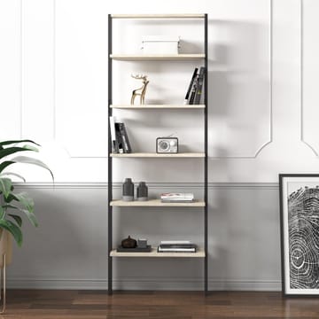Branik Bokhylla 61x180x25 cm - Travertine och Anthracite - Products - Förvaring - Hylla - Bokhylla