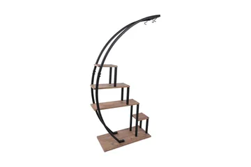 Gardellis Steghylla 85x35 cm - Svart - Products - Förvaring - Hylla - Steghylla & trapphylla