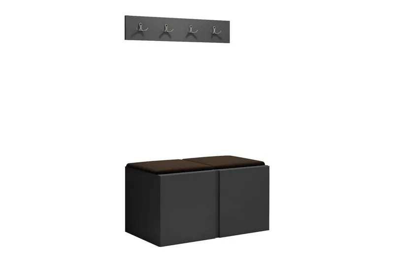 Dunvegan Highboard, Brun