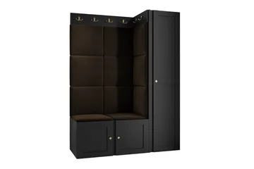 Dunvegan Highboard - Svart - Products - Förvaring - Skåp - Förvaringsskåp