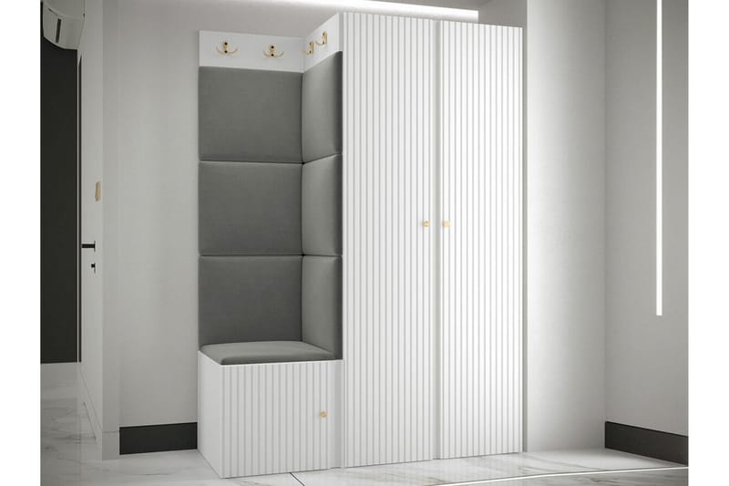 Dunvegan Highboard White - Products - Förvaring - Skåp - Förvaringsskåp