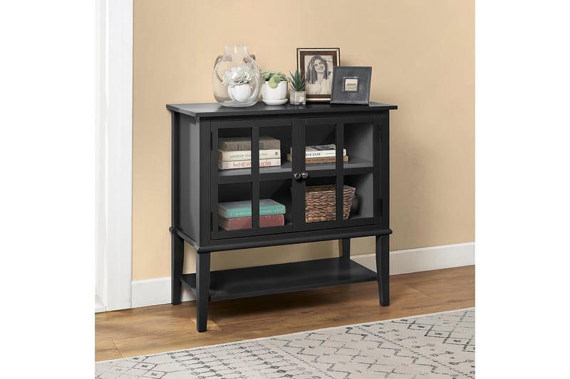 Franklin Förvaringsskåp 80x40 cm Svart - Dorel Home - Products - Förvaring - Skåp - Förvaringsskåp