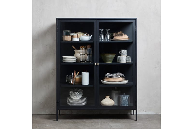 Umbri Highboard 110x140 cm - Svart - Products - Förvaring - Skåp - Förvaringsskåp