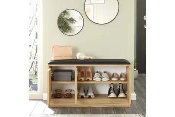 Andifli Skoskåp 89,6x45,8 cm - Brun - Products - Förvaring - Skoförvaring - Skobänk & skohylla med bänk