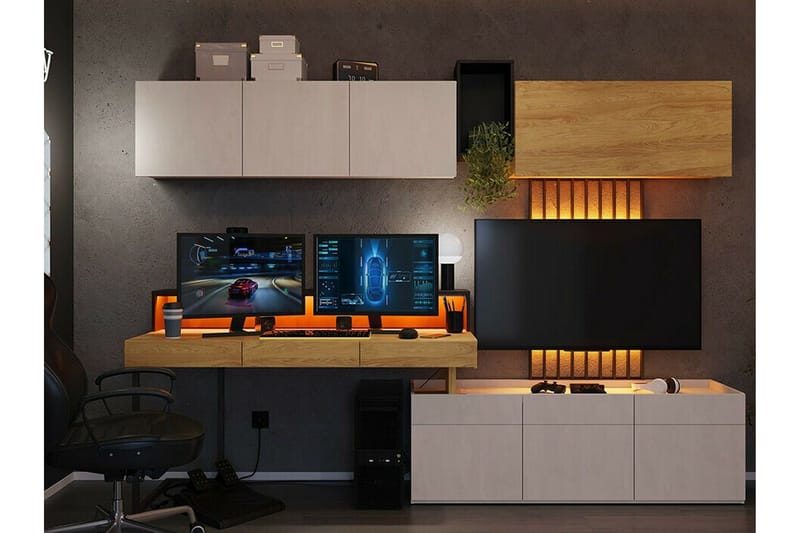 Rathmore Vägghylla 27x25 cm Dark grey - Products - Förvaring - Småförvaring - Väggförvaring