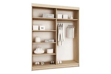 Top Garderob 62x150 cm - Mörkt askträ - Products - Förvaring - Garderober & garderobssystem