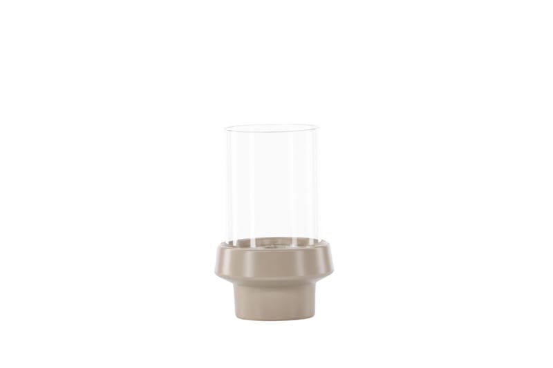 Davida Ljuslykta 13x20 cm - Beige - Products - Inredning - Ljus & dofter - Ljusstakar & ljuslyktor