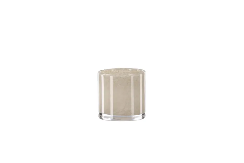Glora Ljuslykta 8x8 cm, Beige