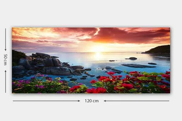 Canvastavla YTY Landscape & Nature Flerfärgad - 120x50 cm - Products - Inredning - Tavlor & posters - Canvastavla